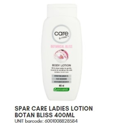SPAR CARE F LOT BOTAN BLISS 400ML (RF)
